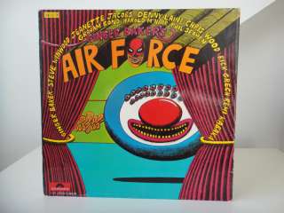 GINGER BAKERS AIR FORCE LIVE DOUBLE LP 1970 RARE PROG  