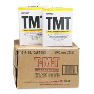  TMT Powdered Hand Soap, Unscented Powder, 5lb Box, 10 