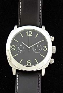 Ticino 44mm Vintage Diver Handwind Chronograph Watch  