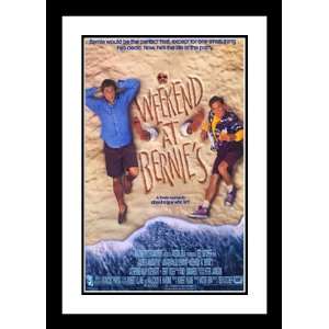 Weekend at Bernies 32x45 Framed and Double Matted Movie Poster   Style 
