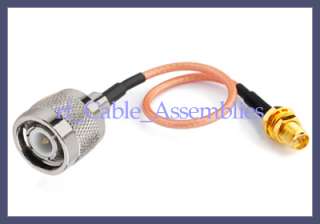 RP SMA Female TNC male RF Radio Antenna pigtail cable  