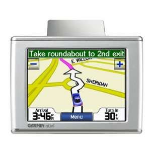  3.87W x 2.91H Garmin touch screen Nuvi 370 with 