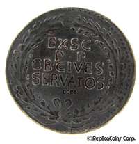 Emperor Claudius Roman Empire Coin Reproduction  