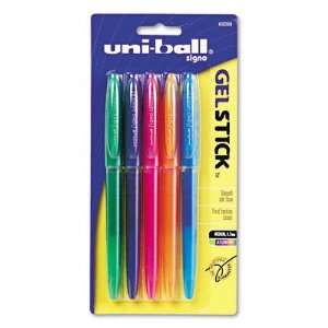   Pen, Medium Tip, .7MM, 5 Assorted Colors/Set SAN69098