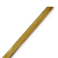 Brass Alloy 360 Flat Bar Strip 12 length  