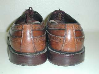 Florsheim Imperial Wing Tip Brown Leather Oxford Dress Shoes Mens 12 C 