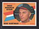 1960 Topps #129 Bob Hartman RS NM/NM+ E174014