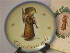 1977 Hummel Schmid Christmas Plate Limited Collection items in TINKS 