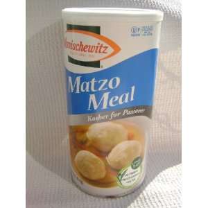 Manischewitz Passover Matzo Meal Canister 16 oz. (Pack of 3)