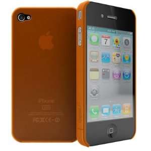 com Cygnett Slim Case for iPhone 4   Frost Orange   Fits AT&T iPhone 