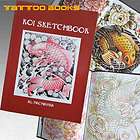 JAPANESE ORIENTAL Manuscript Al Pachanka KOI Flash Tattoo sketch book