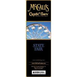 McCalls Country Candles Candle Bar 5.5 oz.   State Fair 