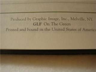 Tiffany & Co. On The Green Golf Journal MIB 5 1/4 X 3 1/8 in 