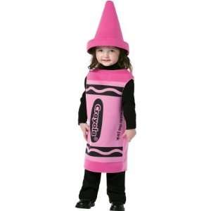   199865 Crayola Tickle Me Pink Crayon Toddler Costume