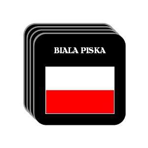  Poland   BIALA PISKA Set of 4 Mini Mousepad Coasters 