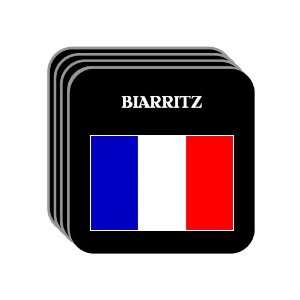  France   BIARRITZ Set of 4 Mini Mousepad Coasters 