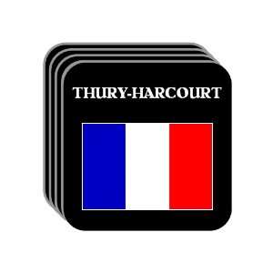  France   THURY HARCOURT Set of 4 Mini Mousepad Coasters 