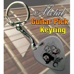  Biffy Clyro Metal Guitar Pick Keyring Musical Instruments