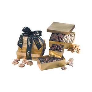  Sentiment   5 working days   Stacked filled gold gift box 