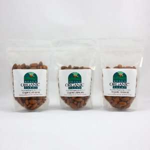 Braga Organic Farms Organic Chili Flavored Almonds 3 of our 1/2 lb 