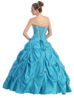 Beautiful Corset Quinceanera Sweet Sixteen Ball Gown   New Military 