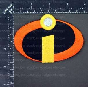 D523 The Incredibles Logo Iron On Patch  