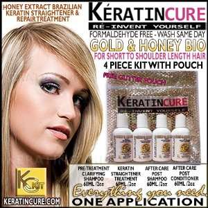 Keratin Cure One Application Treatment Kit   Gold & Honey Bio 
