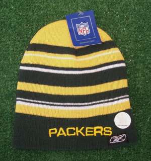 Green Bay Packers YOUTH Winter Beanie Hat Knit Cap NFL Authentic & NEW 