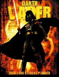   2005 2006 Star Wars (Darth Vader) Student Planner by 