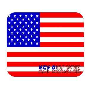  US Flag   Key Biscayne, Florida (FL) Mouse Pad 