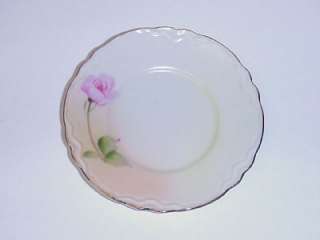 LEFTON CHINA CONDIMENT SUGAR BOWL WITH SPOON ROSES  