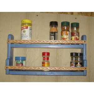  Spice Rack,display, 2 Shelfs #006 