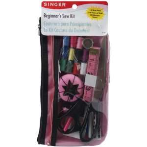  Beginners Sewing Kit Pink/Black