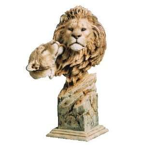   Creek Studios 3838 Savannah Double Lion Sculpture 
