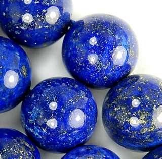12mm Natural Indigo Lapis Lazuli Round Beads 15.5  