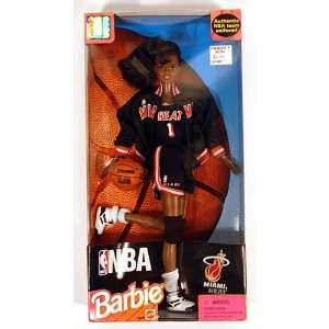  NBA Barbie Miami Heat Black 20695 Toys & Games