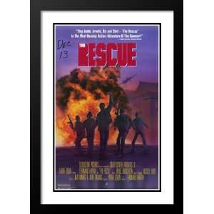   Rescue 32x45 Framed and Double Matted Movie Poster   Style B   1988