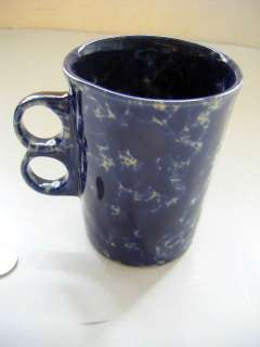 bennington pottery blue agate trigger mug cobalt beauty  