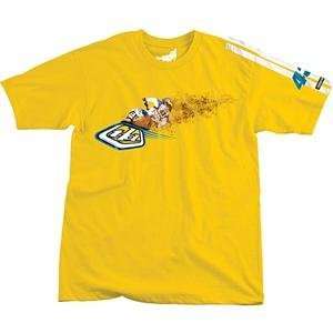  Troy Lee Designs Eli T Shirt   Medium/Yellow Automotive
