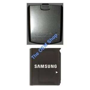  OEM Samsung A707 SYNC Battery & GREY Cover Door 