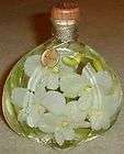 Kristal Bergamot White Orchid Bath Oil   25 oz in Marquis Glass