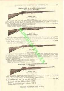 1917 Remington U.M.C. Repeating & Auto Shotgun Ad  