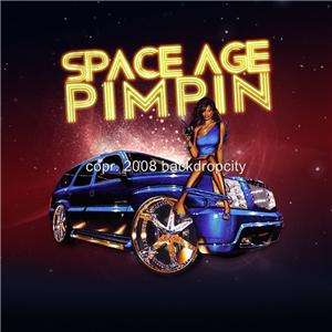   SPACE AGE PIMPING BACKGROUND HIP HOP BACKDROP 812791010416  