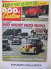 Rod & Custom Magazine October 1969 Bill Hines Chopped Top VW