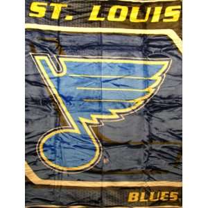  Officially Licensed NHL St. Louis Blues Korean Mink Twin 
