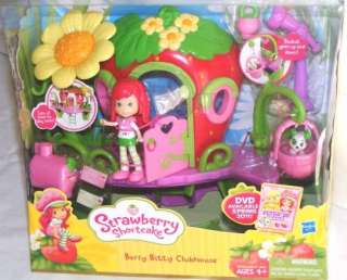 Strawberry Shortcake BERRY CLUBHOUSE Mini Dollhouse NEW  