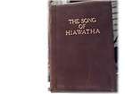 SONG OF HIAWATHA~1919~​LEATHER~ILLUST​RATED~LONGFELL​OW