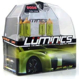 Luminics 9006 / HB4 JDM Yellow Headlight / Fog Light Bulb and FREE LED 