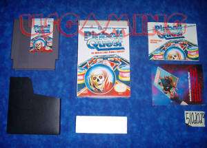 NES Game PINBALL QUEST   COMPLETE IN BOX   VERY GOOD CONDITION 