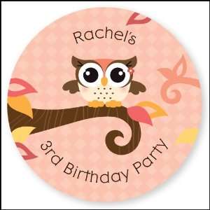  Owl Girl   Look Whooos Having A Birthday   24 Round 